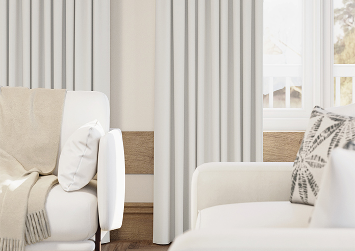 Panama, White - Made to Measure Curtains - Image 5